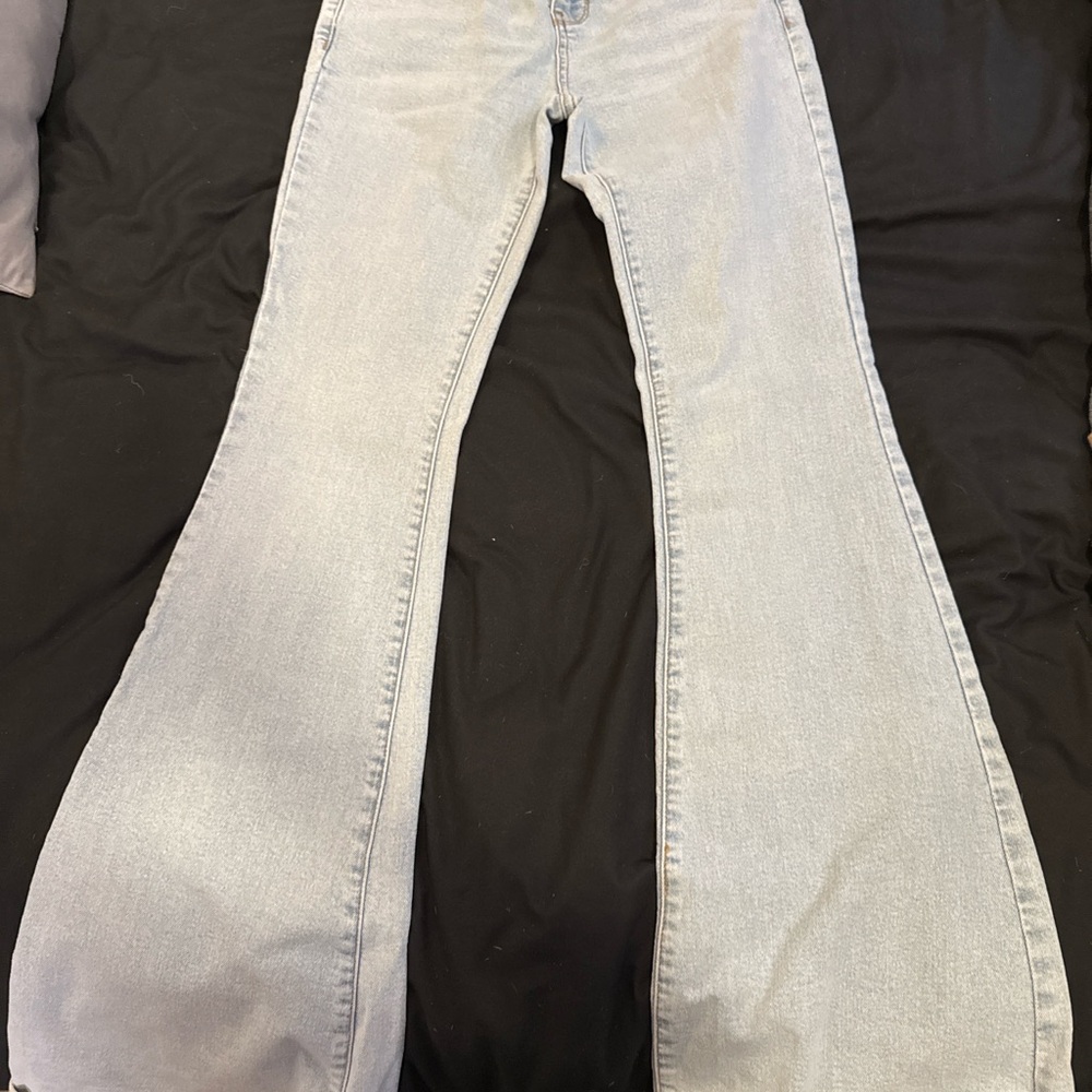 PacSun Light Blue Wide Leg Jeans